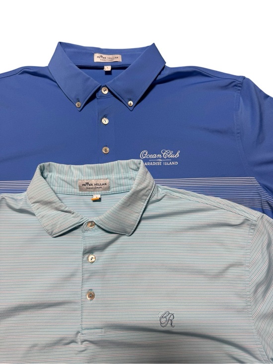 Peter Millar Other - Lot of 2 Peter Millar summer comfort Men's large golf polos
